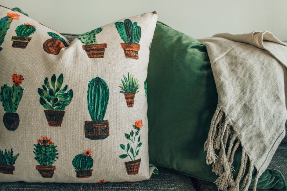 Cactussen op een zonnige vensterbank in woonkamer. Cactussen op een zonnige vensterbank in woonkamer.